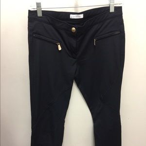 Gorgeous Versace Collection Moto style skinny pant